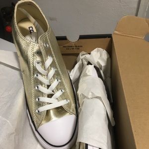 Converse Chuck Taylor All Star metallic gold NIB